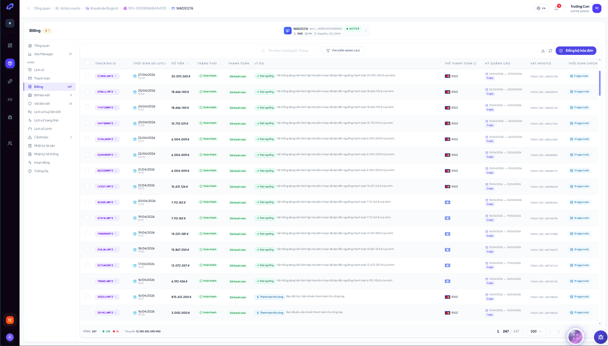 Track every unit of ad spend